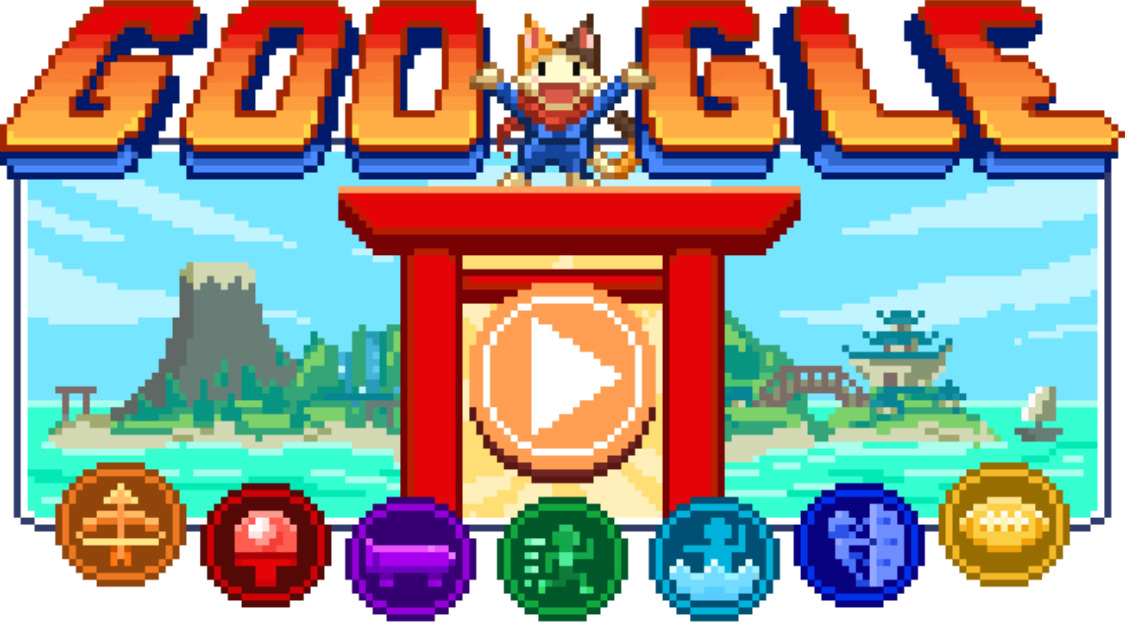 Googleチャンピオンアイランドのプレイ画面